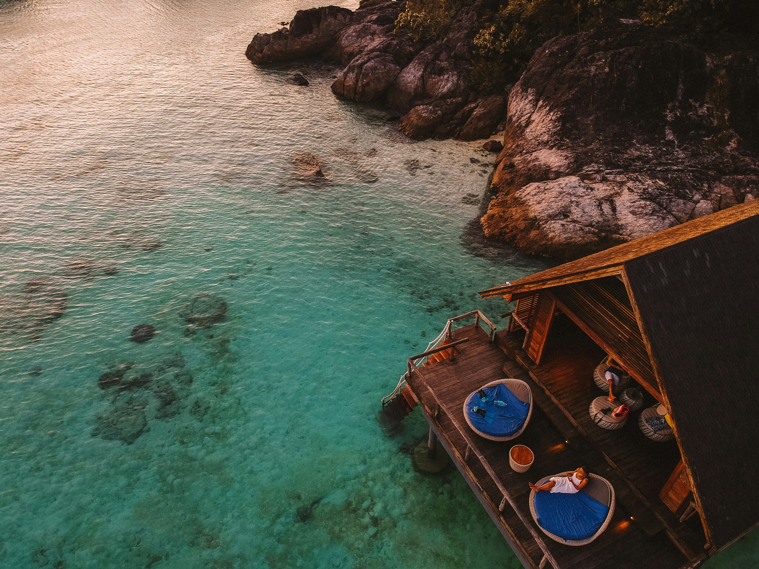 A romantic seaside escape